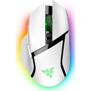 Maus Gaming Razer Basilisk V3 Pro/ Gaming/ Optical 35K DPI/ 10+1 Butona/ RGB/ Wireless + USB – Bardhë
