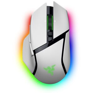 Maus Gaming Razer Basilisk V3 Pro/ Gaming/ Optical 35K DPI/ 10+1 Butona/ RGB/ Wireless + USB – Bardhë