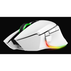 Maus Gaming Razer Basilisk V3 Pro RGB Wireless & Wired / 35K DPI / 10+1 Butona   – Bardhë 6