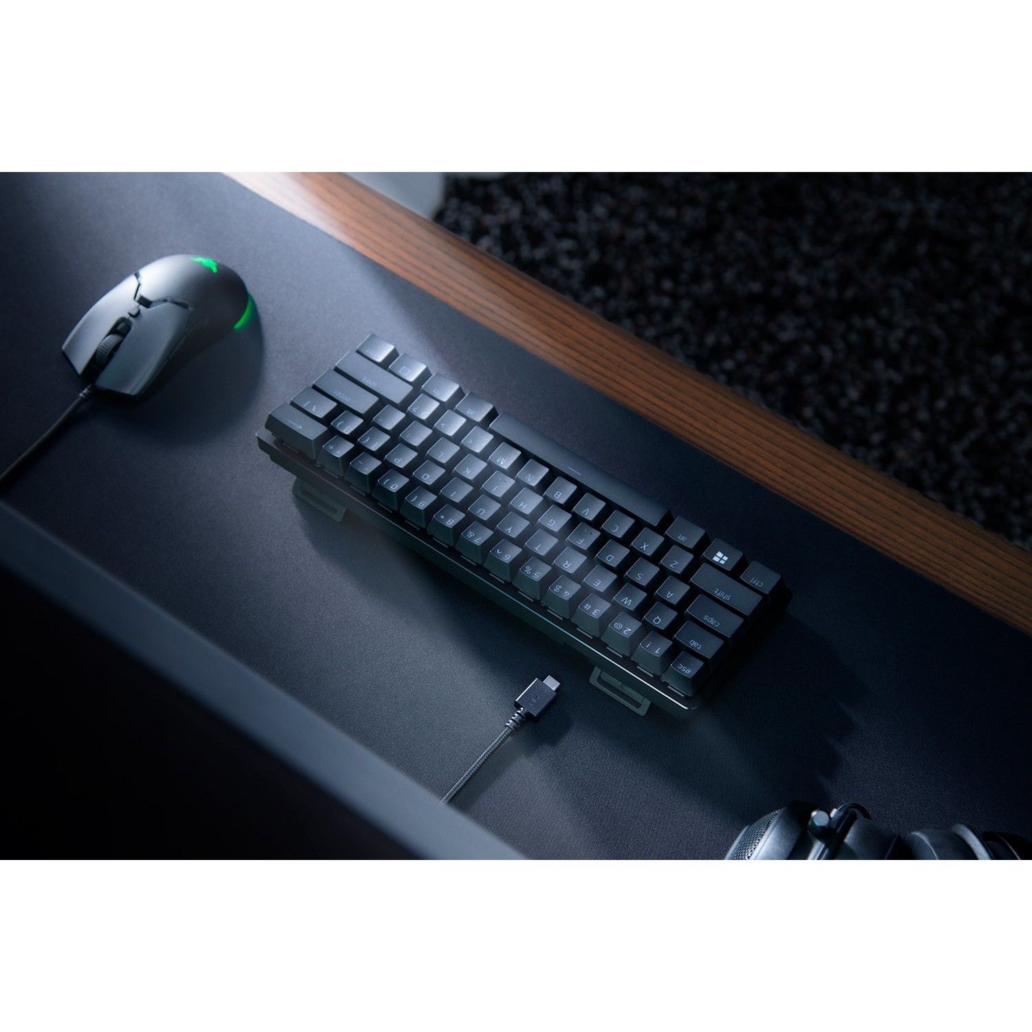 Tastierë Gaming Razer Huntsman V3 Mini Mechanical Keyboard / Wired / DE layout (German) - Zezë - Figura 3