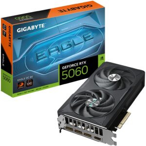 Kartelë Grafike NVIDIA RTX 5060 8GB GIGABYTE EAGLE OC GDDR7