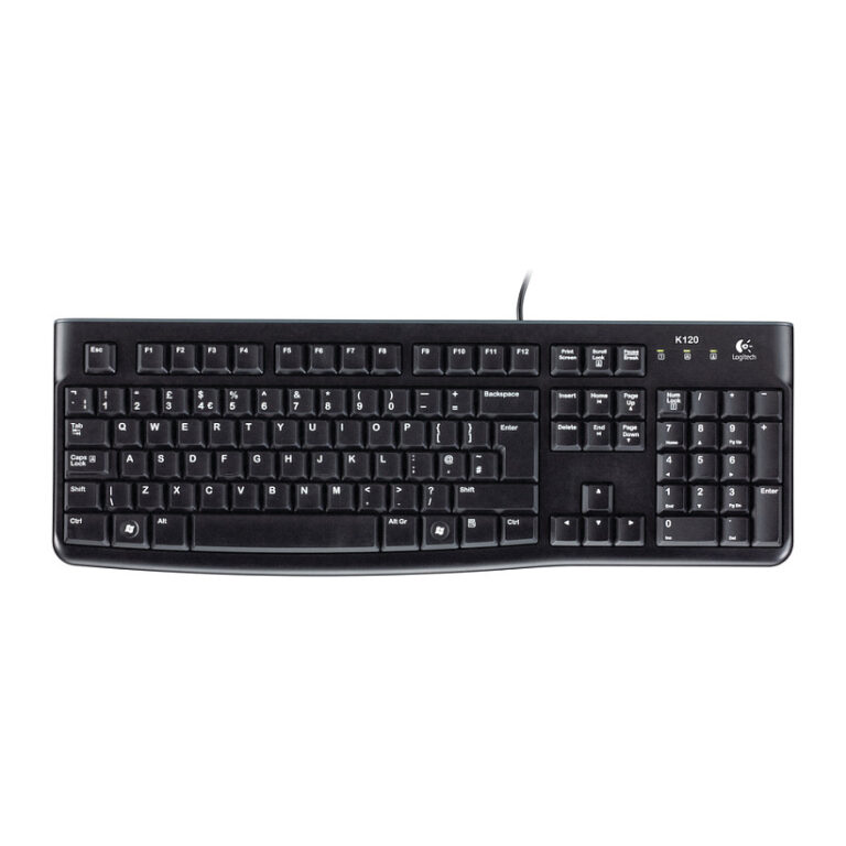 Tastierë me kabllo Logitech K120 / QWERTZ / Czech Layout - Zezë