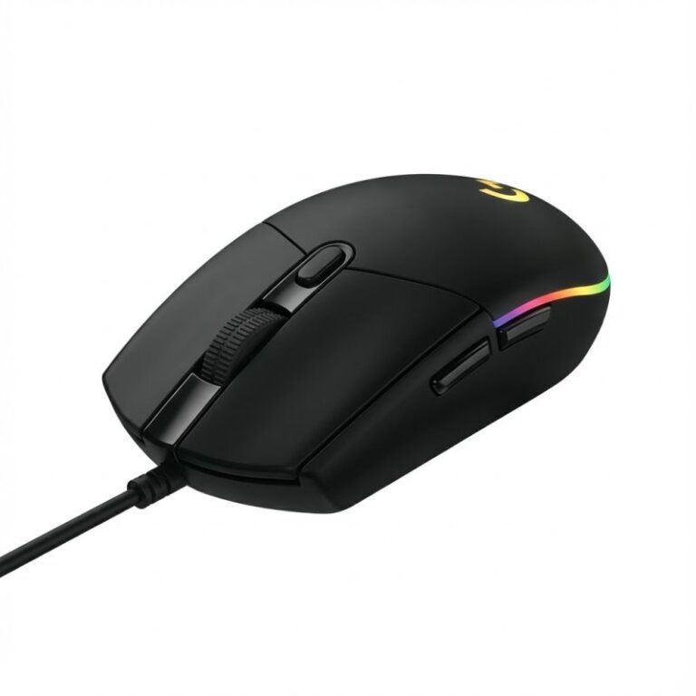 Maus Gaming Logitech G203 LIGHTSYNC / Optical / 6 Buttons / Wired USB - Zezë
