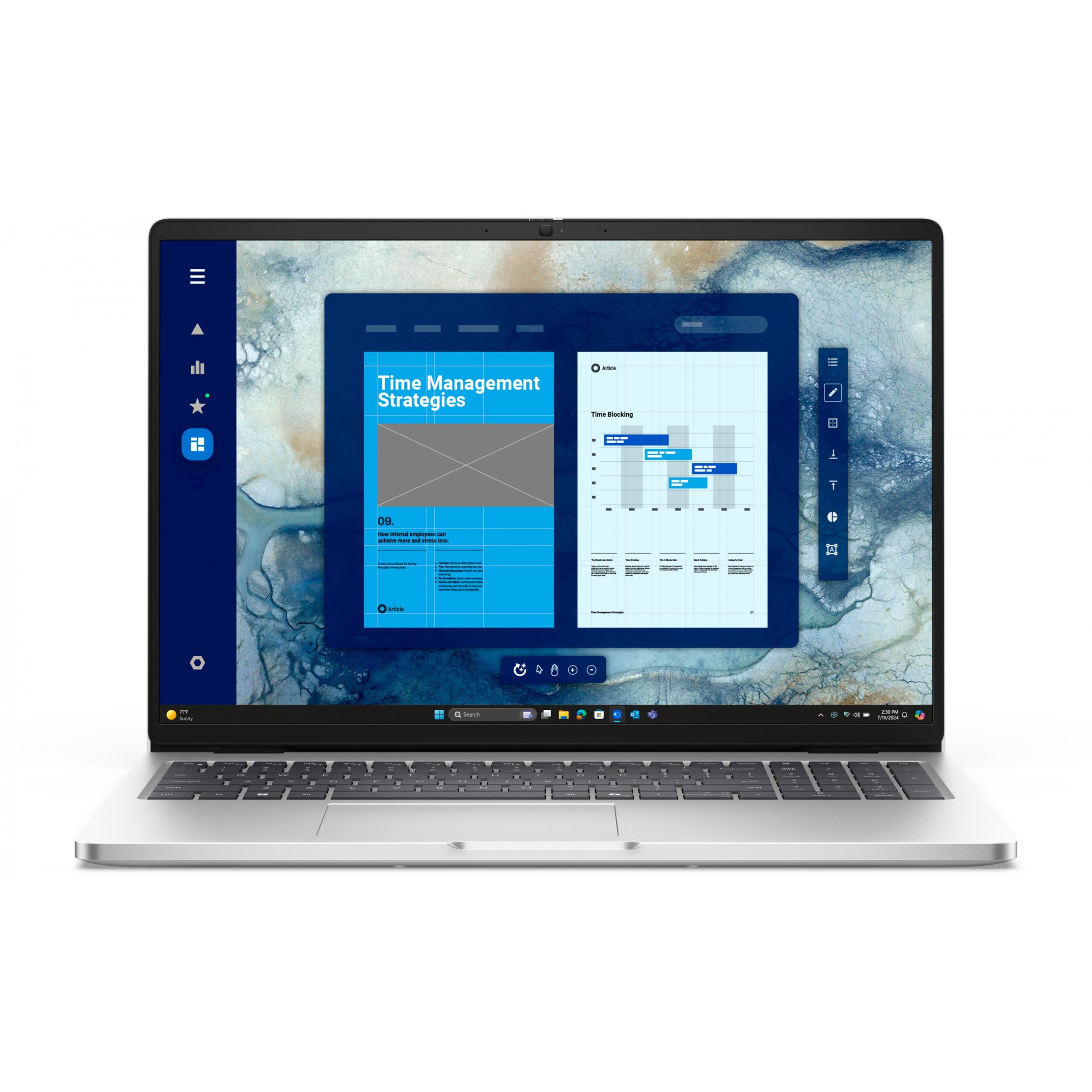 Laptop për punë Dell Pro 16 PC16250 / Ultra 5-235U / 32GB DDR5 / 512GB / 16" WUXGA IPS 60Hz / Intel Graphics - Argjend