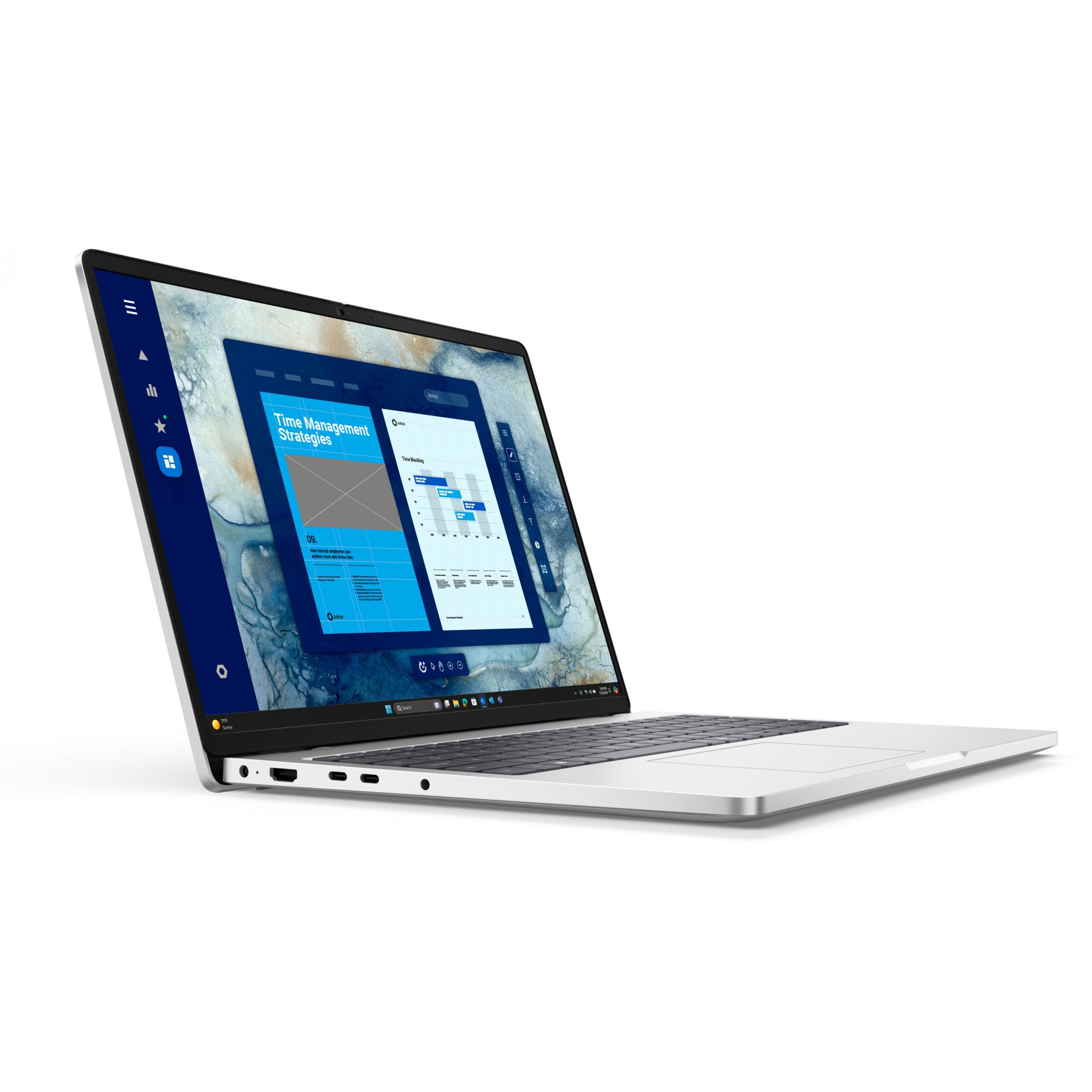 Laptop për punë Dell Pro 16 PC16250 / Ultra 5-235U / 32GB DDR5 / 512GB / 16" WUXGA IPS 60Hz / Intel Graphics - Argjend - Figura 2