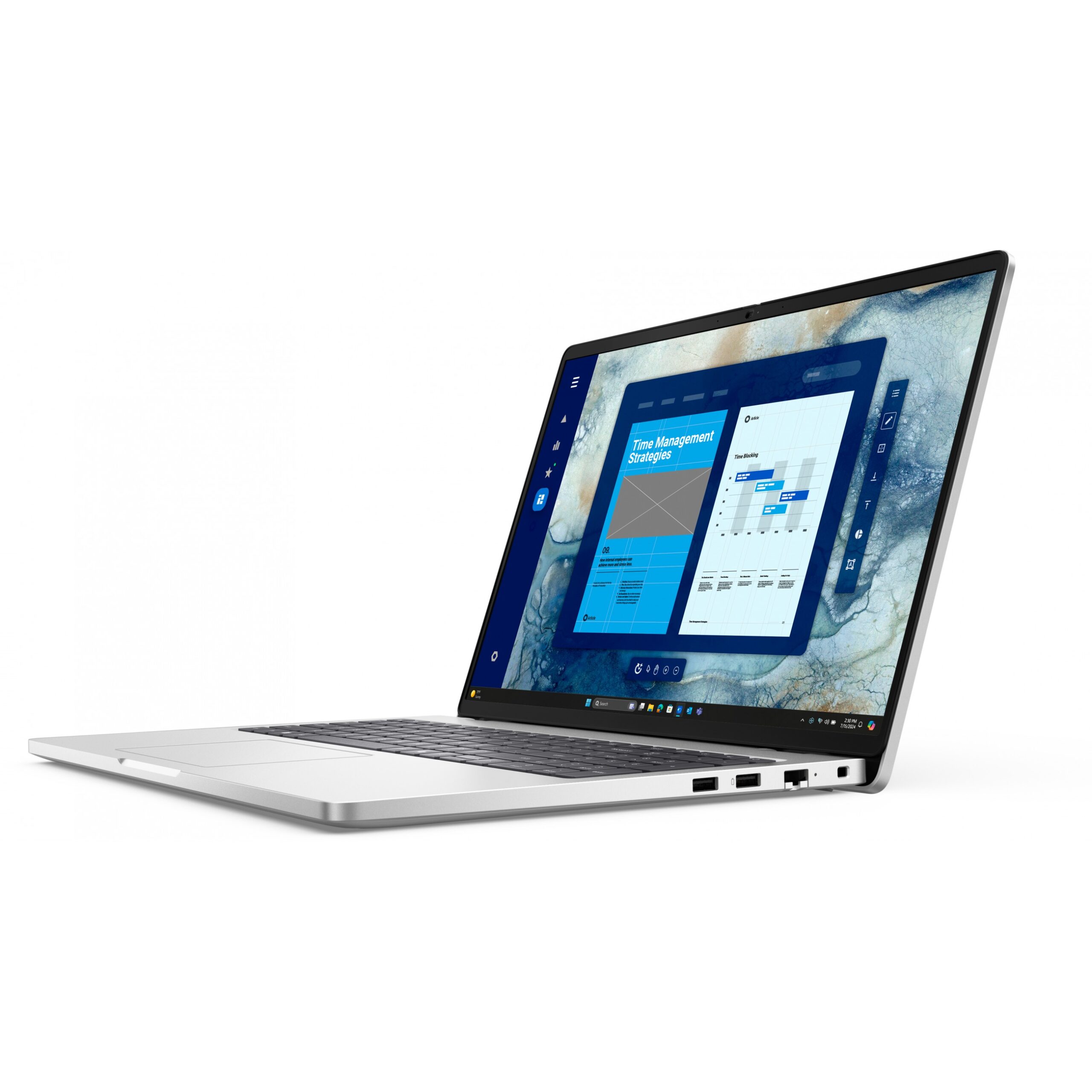 Laptop për punë Dell Pro 16 PC16250 / Ultra 5-235U / 32GB DDR5 / 512GB / 16" WUXGA IPS 60Hz / Intel Graphics - Argjend - Figura 3
