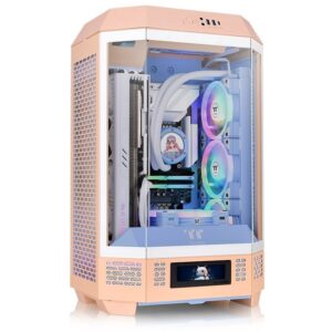 Kasë Thermaltake The Tower 300 Mid Tower – Peach Fuzz