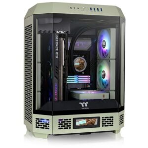 Kasë Thermaltake The Tower 600 Mid Tower – Gjelbër