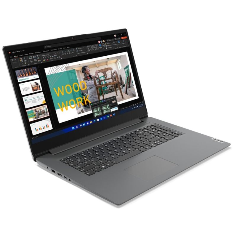 Laptop Lenovo V17 G4 / Core i7-13620H / 16GB / 512GB / 17.3" Full HD / Intel UHD Graphics / Gri - Figura 2