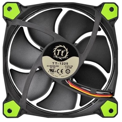 Ftohës për Kasë 140mm Thermaltake Riing 14 LED – Gjelbër - Figura 2