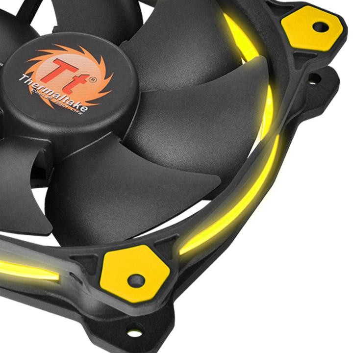 Ftohës për Kasë 140mm Thermaltake Riing 14 LED – Verdhë - Figura 4