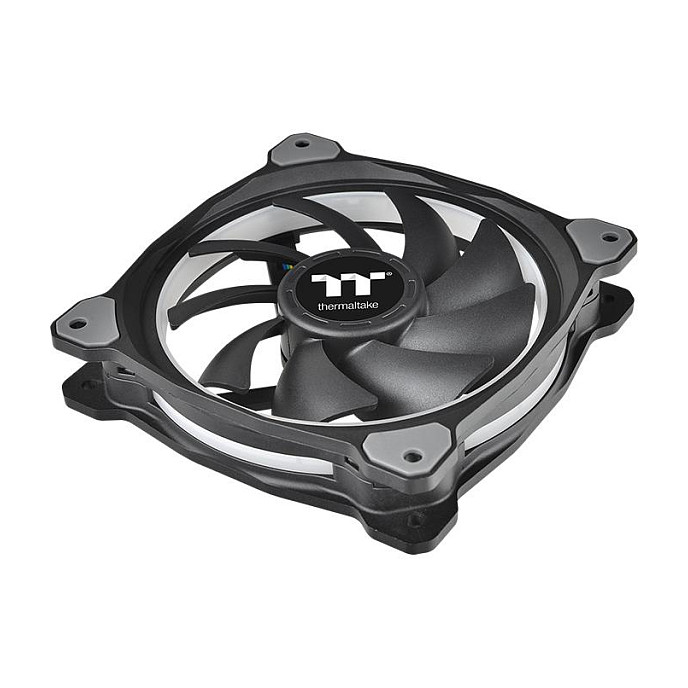 Ftohës për Kasë 140mm Thermaltake Riing Plus 14 LED RGB Radiator Fan TT Premium Edition / 3-Pack – Zezë - Figura 4