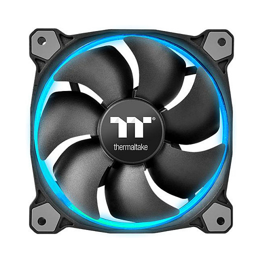 Ftohës për Kasë 120mm Thermaltake Riing 12 RGB LED Fan Sync Edition / 3-Pack - Zezë