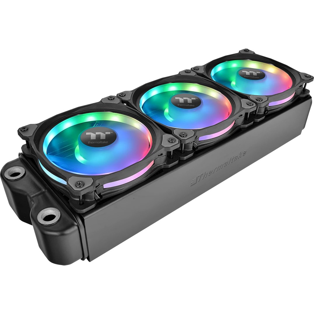 Ftohës për Kasë Radiator 120 mm Thermaltake Riing Duo 12 RGB 3-Pack – Zezë