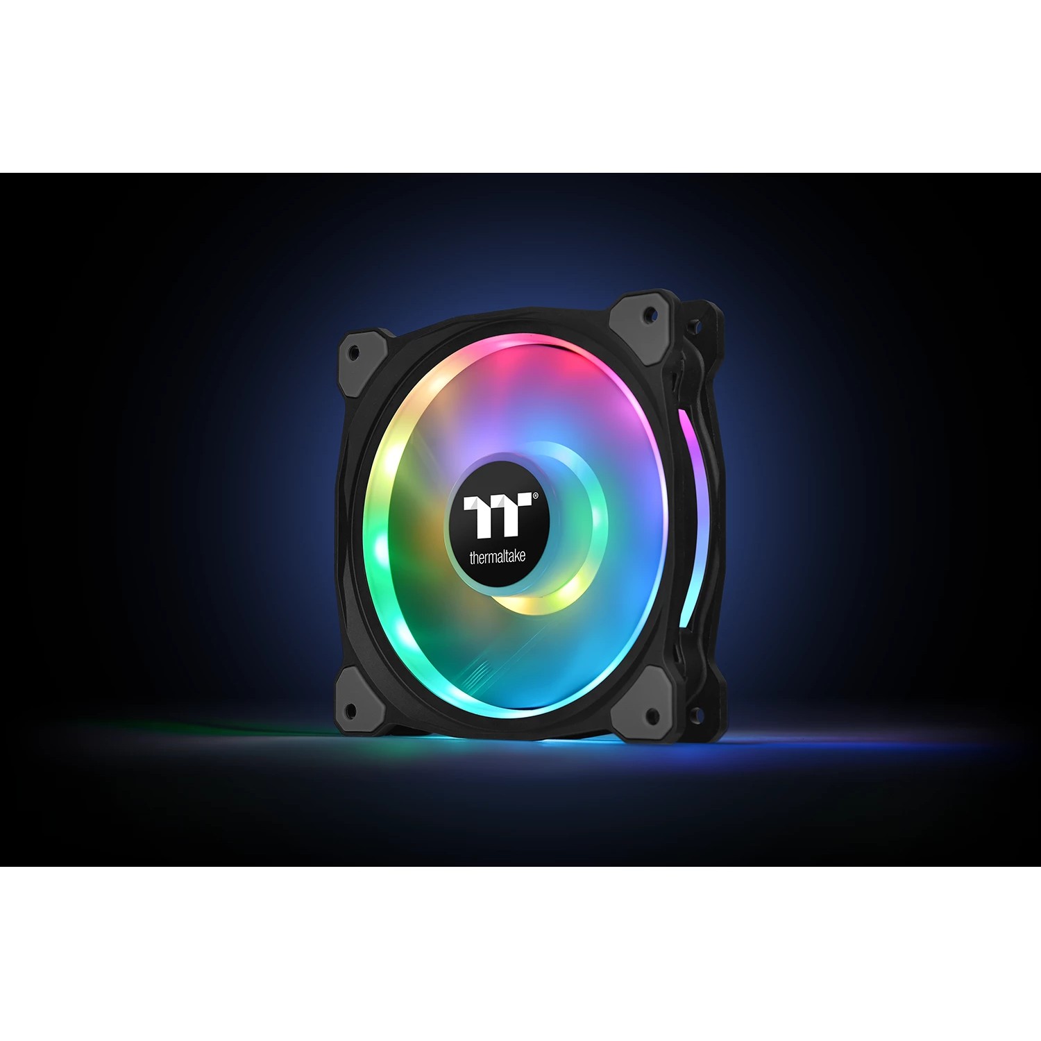 Ftohës për Kasë Radiator 120 mm Thermaltake Riing Duo 12 RGB 3-Pack – Zezë - Figura 2