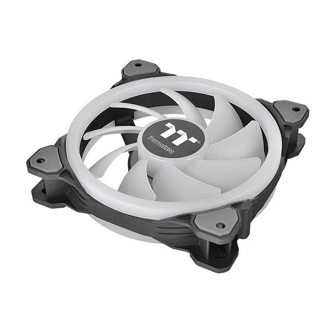 Ftohës për Kasë 120 mm Thermaltake Riing Trio 12 RGB 3-Pack - Bardhë - Figura 2