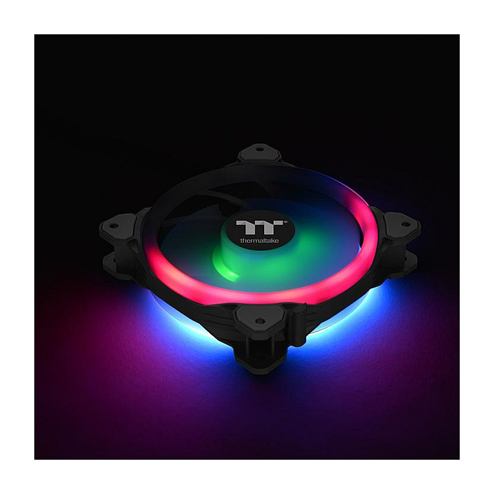 Ftohës për Kasë 120 mm Thermaltake Riing Trio 12 RGB 3-Pack - Bardhë - Figura 3