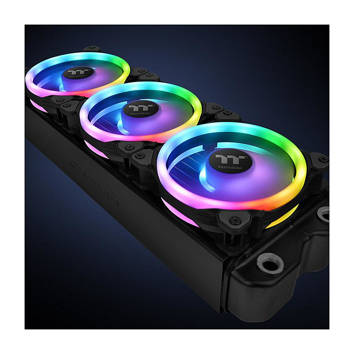 Ftohës për Kasë 120 mm Thermaltake Riing Trio 12 RGB 3-Pack - Bardhë - Figura 4