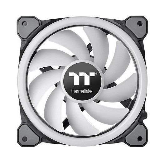 Ftohës për Kasë 140 mm Thermaltake Riing Trio 14 RGB 3-Pack - Bardhë