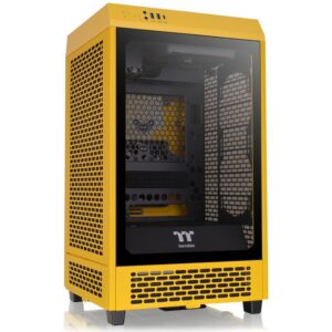 Kasë Mini Thermaltake The Tower 200 TG – Verdhë