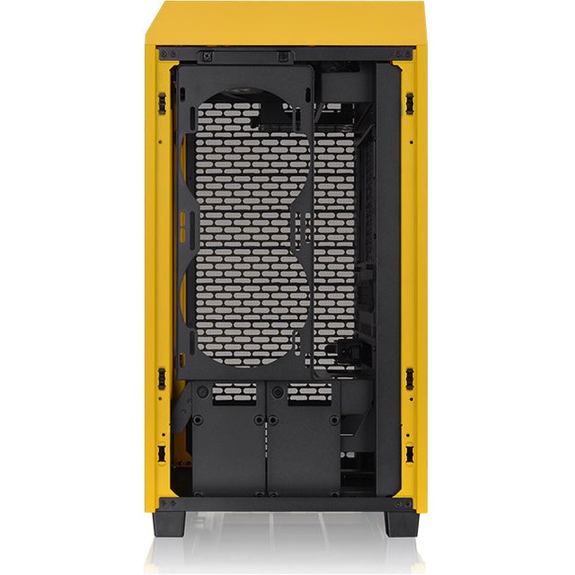 Kasë Mini Thermaltake The Tower 200 TG – Verdhë - Figura 4