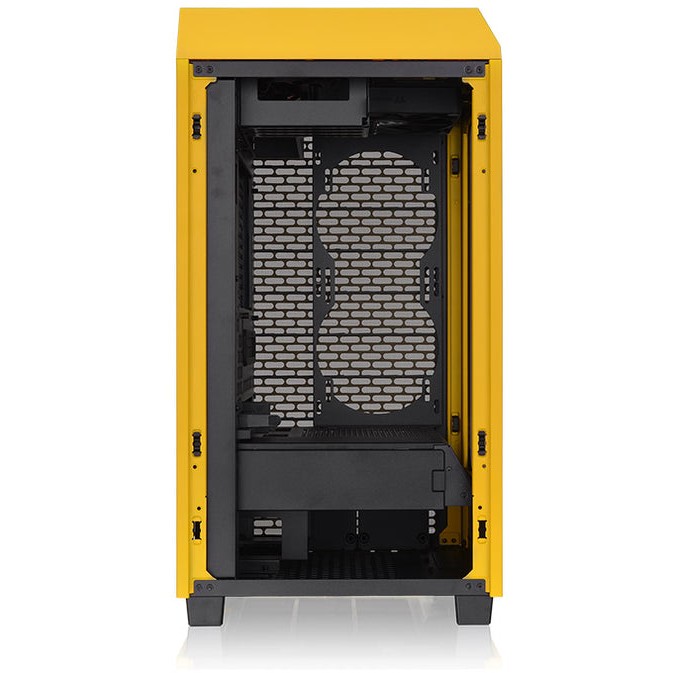 Kasë Mini Thermaltake The Tower 200 TG – Verdhë - Figura 5