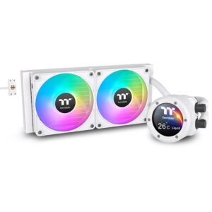 Ftohës për Procesor K Thermaltake TH240 V2 Ultra EX ARGB Sync All-In-One Liquid Cooler - Snow Edition