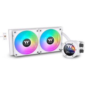 Ftohës për Procesor Thermaltake TH280 V2 Ultra EX ARGB Sync All-In-One Liquid Cooler Snow Edition e bardhë