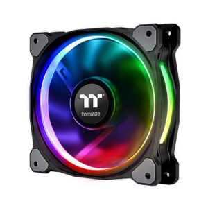 Ftohës për Kasë Thermaltake Riing Plus 12 RGB / Kit 3×Fan + 3×Lumi / 120mm - Zezë