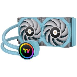 Ftohës për Procesor K Thermaltake TOUGHLIQUID 240 ARGB All-In-One Liquid Cooler Turquoise 240mm