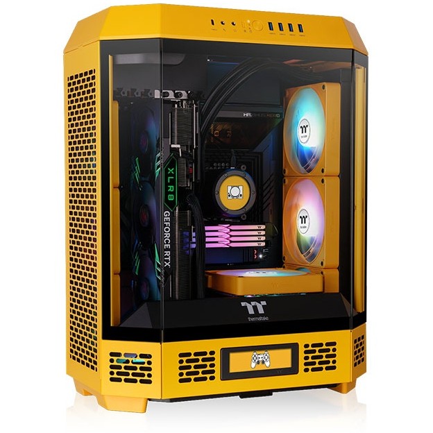Kasë Thermaltake The Tower 600 – Verdhë - Figura 2