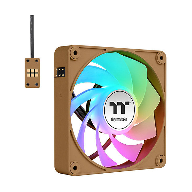 Ftohës për Kasë Thermaltake CT120 EX Reverse / ARGB Sync / 3-Pack / 120mm - Kafe