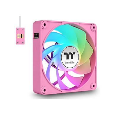 Ftohës për Kasë Thermaltake CT120 EX Reverse / ARGB Sync / 3-Pack / 120mm - Rozë