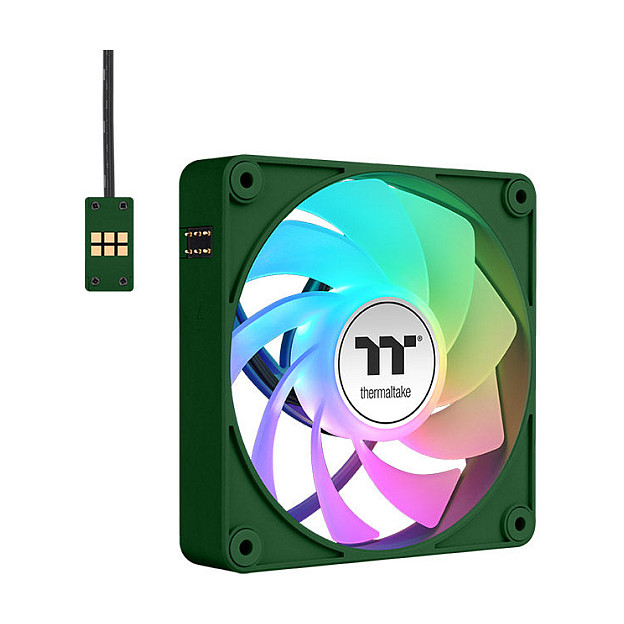Ftohës për Kasë Thermaltake CT120 EX Reverse / ARGB Sync / 3-Pack / 120mm - Gjelbër