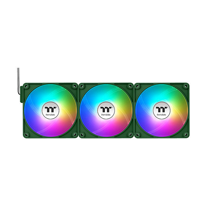 Ftohës për Kasë Thermaltake CT120 EX Reverse / ARGB Sync / 3-Pack / 120mm - Gjelbër - Figura 3