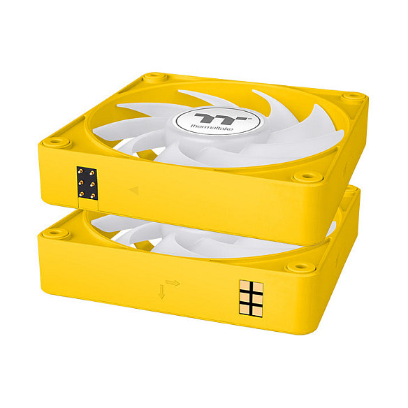 Ftohës për Kasë Thermaltake CT120 EX / ARGB Sync / 3-Pack / 120mm - Verdhë