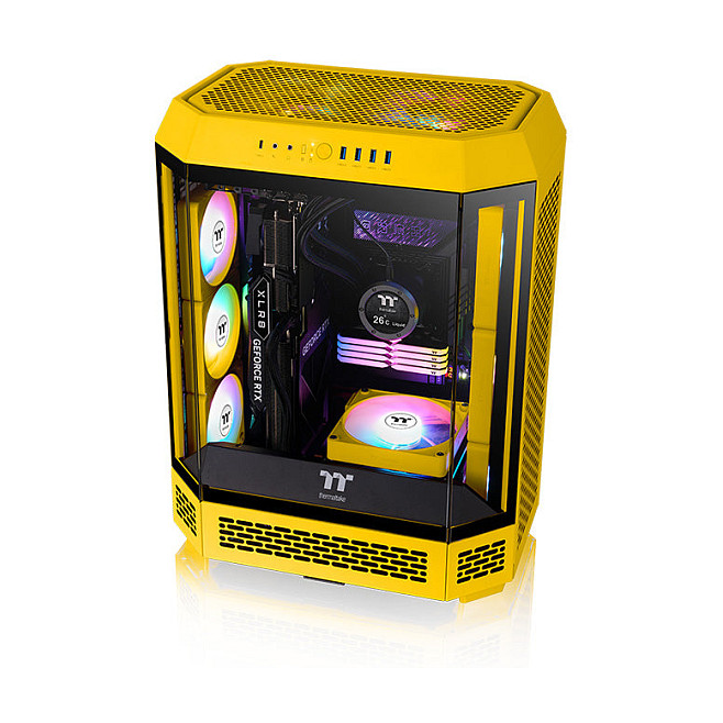 Ftohës për Kasë Thermaltake CT120 EX / ARGB Sync / 3-Pack / 120mm - Verdhë - Figura 5