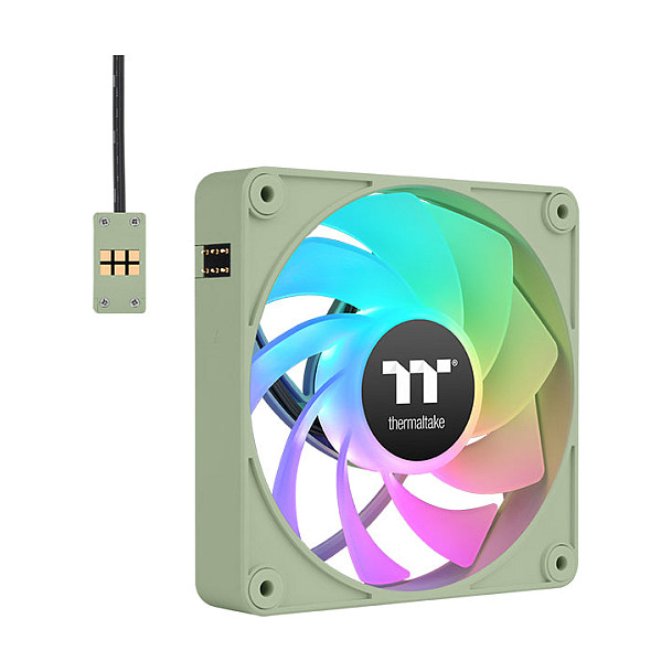 Ftohës për Kasë Thermaltake CT140 EX Reverse / ARGB Sync / 3-Pack / 140mm - Gjelbër