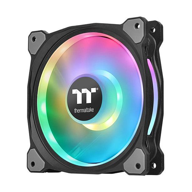 Ftohës për Kasë Thermaltake / Riing Duo 14 RGB / 3 Pack / 140mm – Zezë