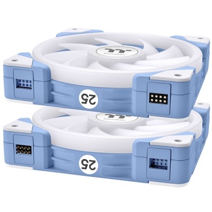 Ftohës për Kasë 140mm Thermaltake SWAFAN EX14 ARGB PC Cooling Fan TT Premium Edition / 3-Pack – Blu - Figura 2