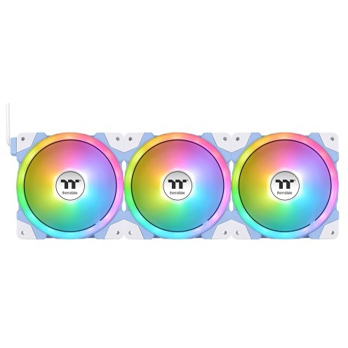 Ftohës për Kasë 140mm Thermaltake SWAFAN EX14 ARGB PC Cooling Fan TT Premium Edition / 3-Pack – Blu - Figura 4