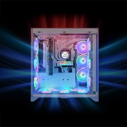 Ftohës për Kasë 140mm Thermaltake SWAFAN EX14 ARGB PC Cooling Fan TT Premium Edition / 3-Pack – Blu - Figura 5