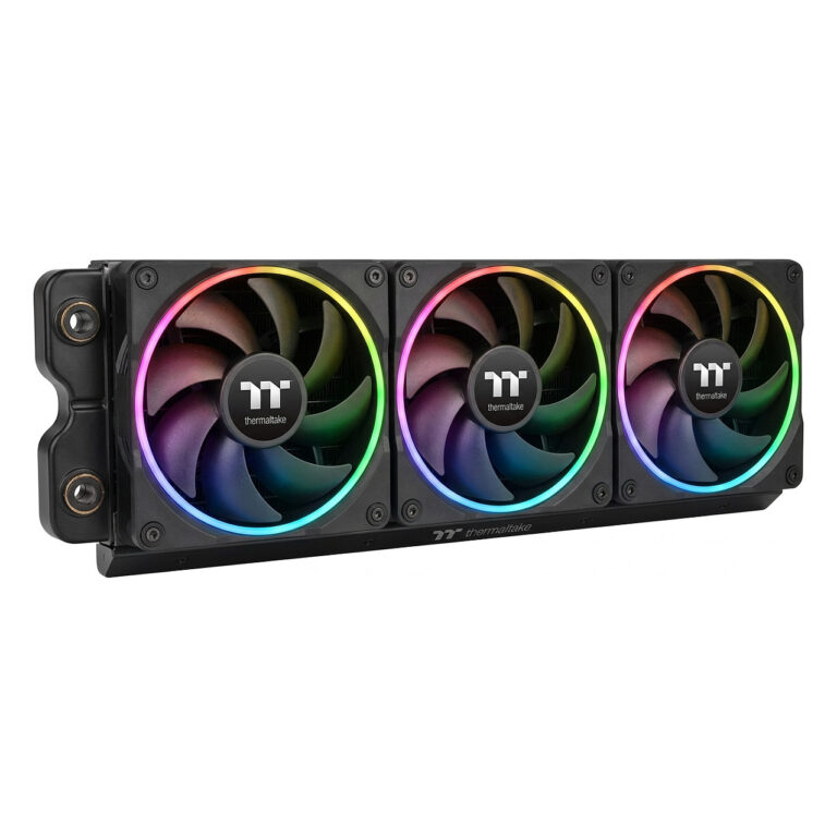 Ftohës për Kasë 120mm Thermaltake TS120 EX RGB 3-Pack Fan – Zezë