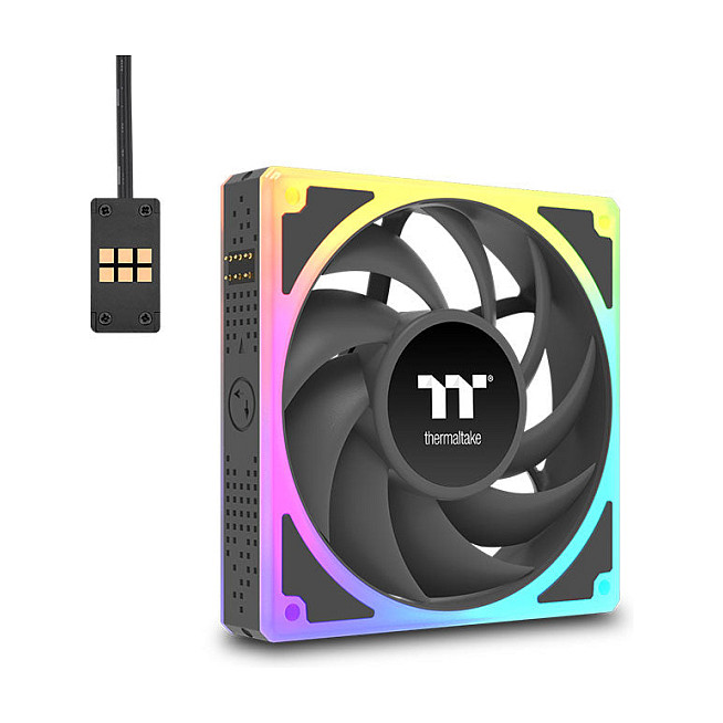 Ftohës për Kasë 120mm Thermaltake TOUGHFAN EX 120 ARGB Sync / 3-Pack - Zezë