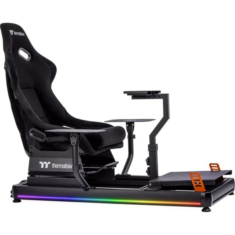 Karrige Gaming Thermaltake GF500 Flight Simulator Cockpit e zezë