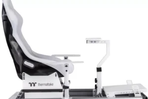 Karrige Gaming Thermaltake GF500 Flight Simulator Cockpit e bardhë