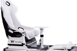 Karrige Gaming Thermaltake GF500 Flight Simulator Cockpit e bardhë