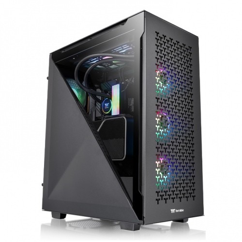 Kasë Midi Thermaltake Divider 500 TG Air - Zezë - Figura 2