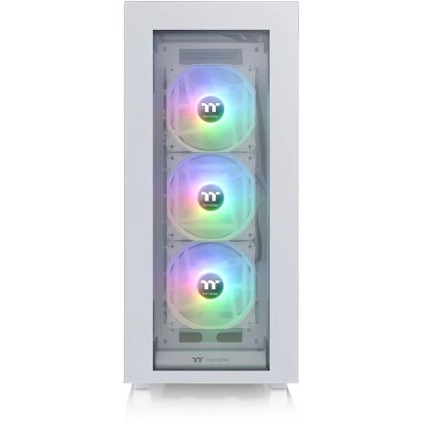 Kasë Midi Thermaltake Divider 500 TG Snow ARGB – Bardhë - Figura 4