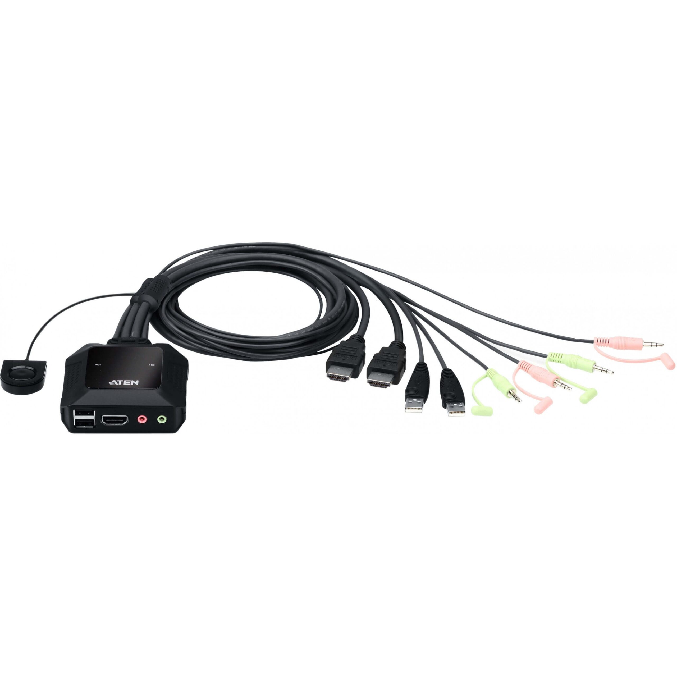 Switch KVM ATEN CS22H 2-Port USB / 4K HDMI